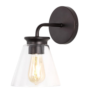 Kondo Modern Farmhouse Iron LED Vanity - JONATHAN Y
